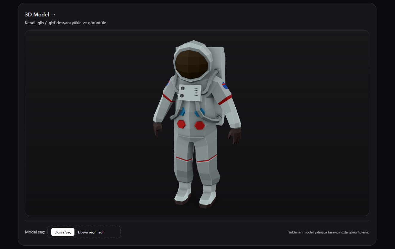 3D Model Viewer